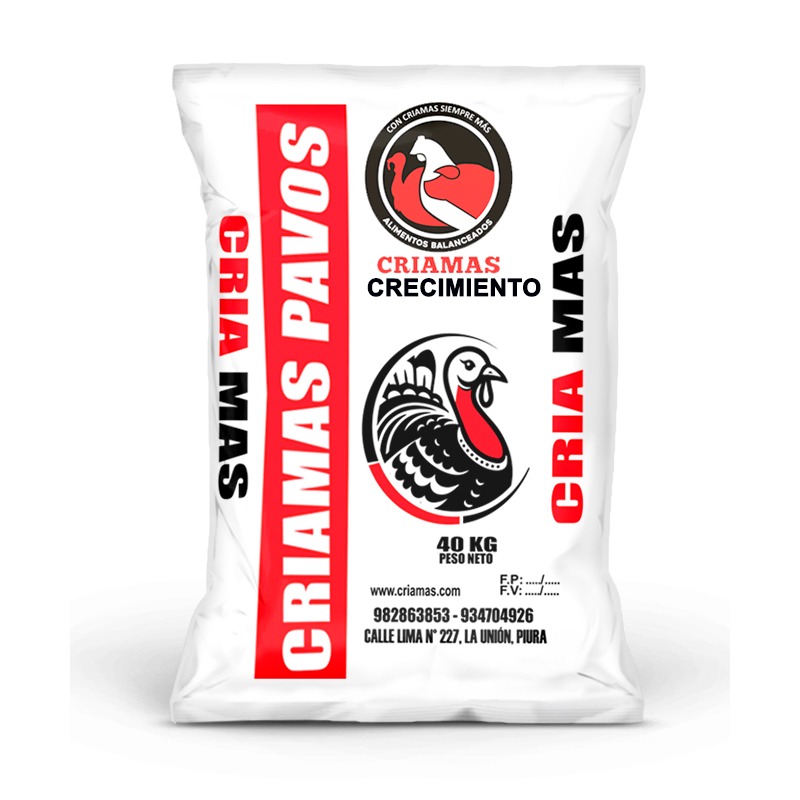 Crecimiento - Pavos